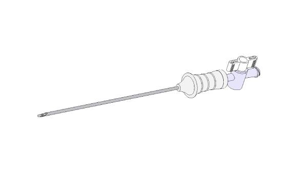Used to establish pneumoperitoneum prior to abdominal endoscopy. Designed both for surgeon control and patient safety