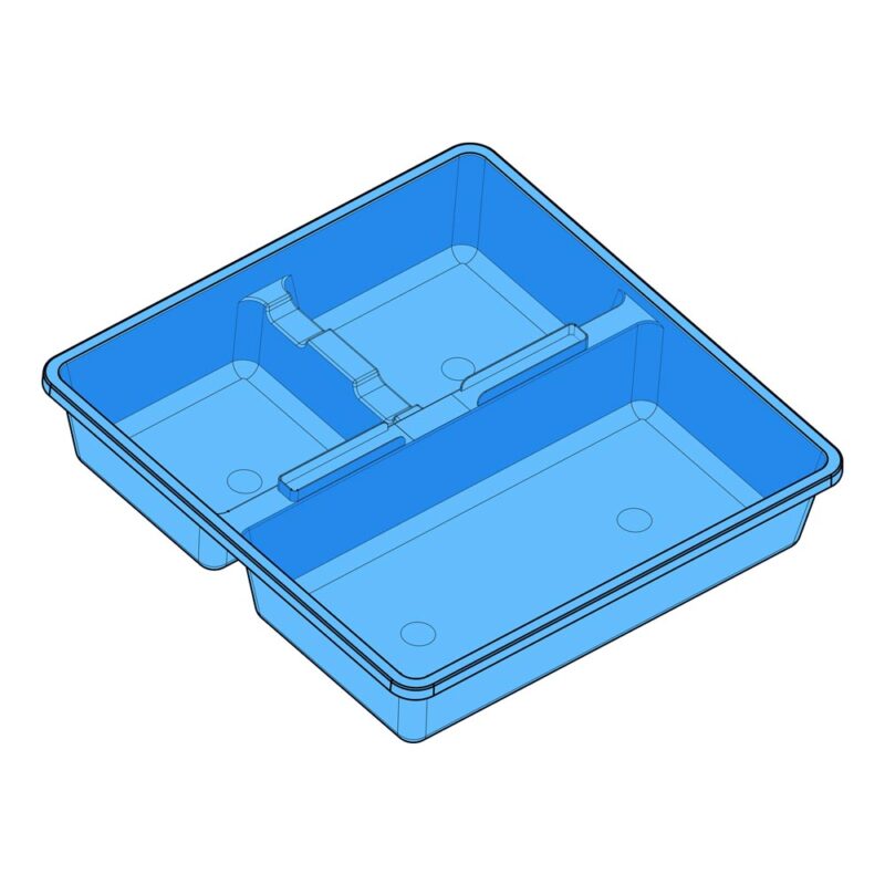 Three Compartment Tray | Alleset