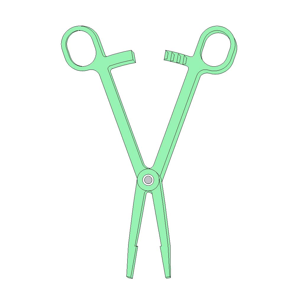 Sponge Forceps Alleset